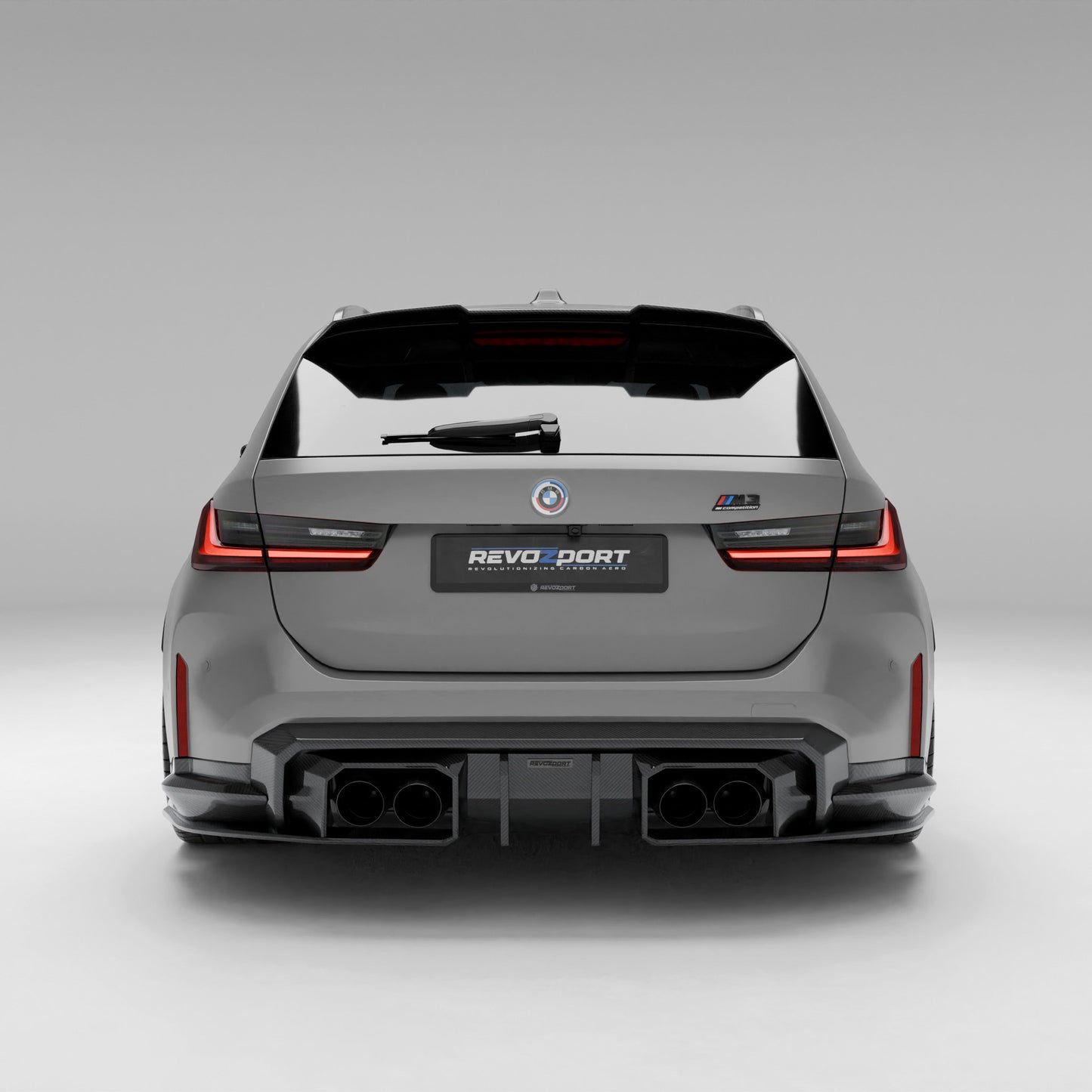 BMW M3 G81 Carbon Fiber Rear Diffuser - Revozport