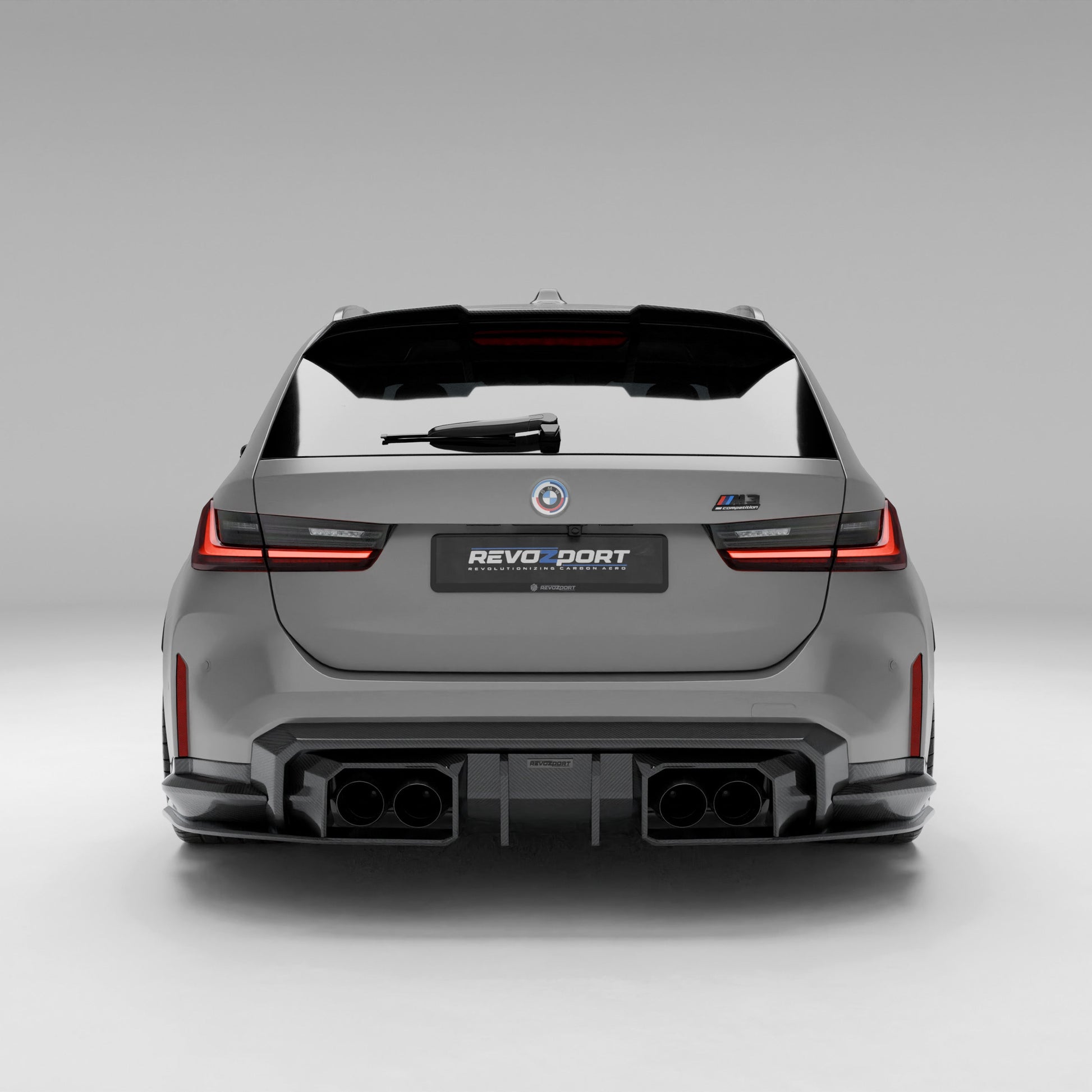 BMW M3 G81 Carbon Fiber Rear Diffuser - Revozport
