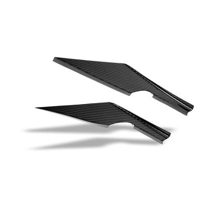 BMW M3 G80 Carbon Fiber Front Bumper Canards - Revozport