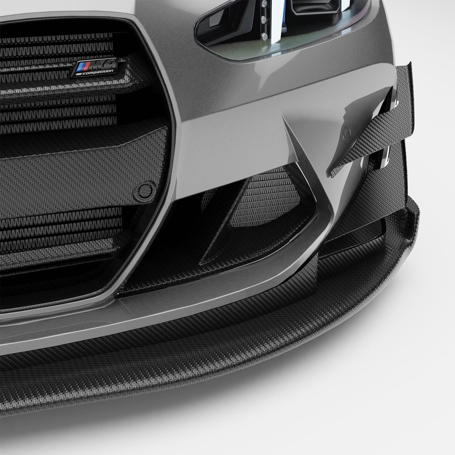 BMW M4 G82 Carbon Fiber Front Bumper Inlets - Revozport