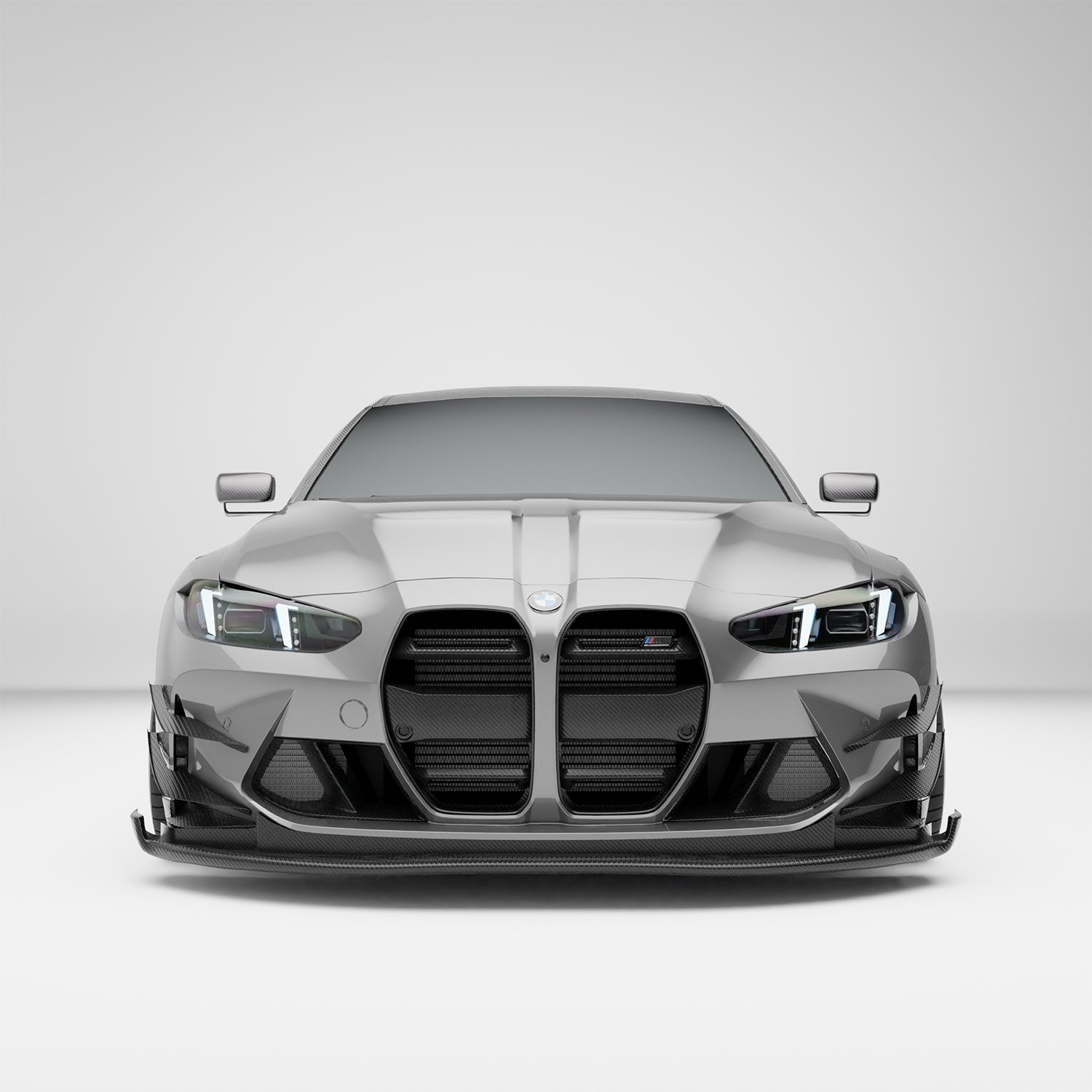 BMW M4 G82 Carbon Fiber Front Grill ( without ACC) - Revozport