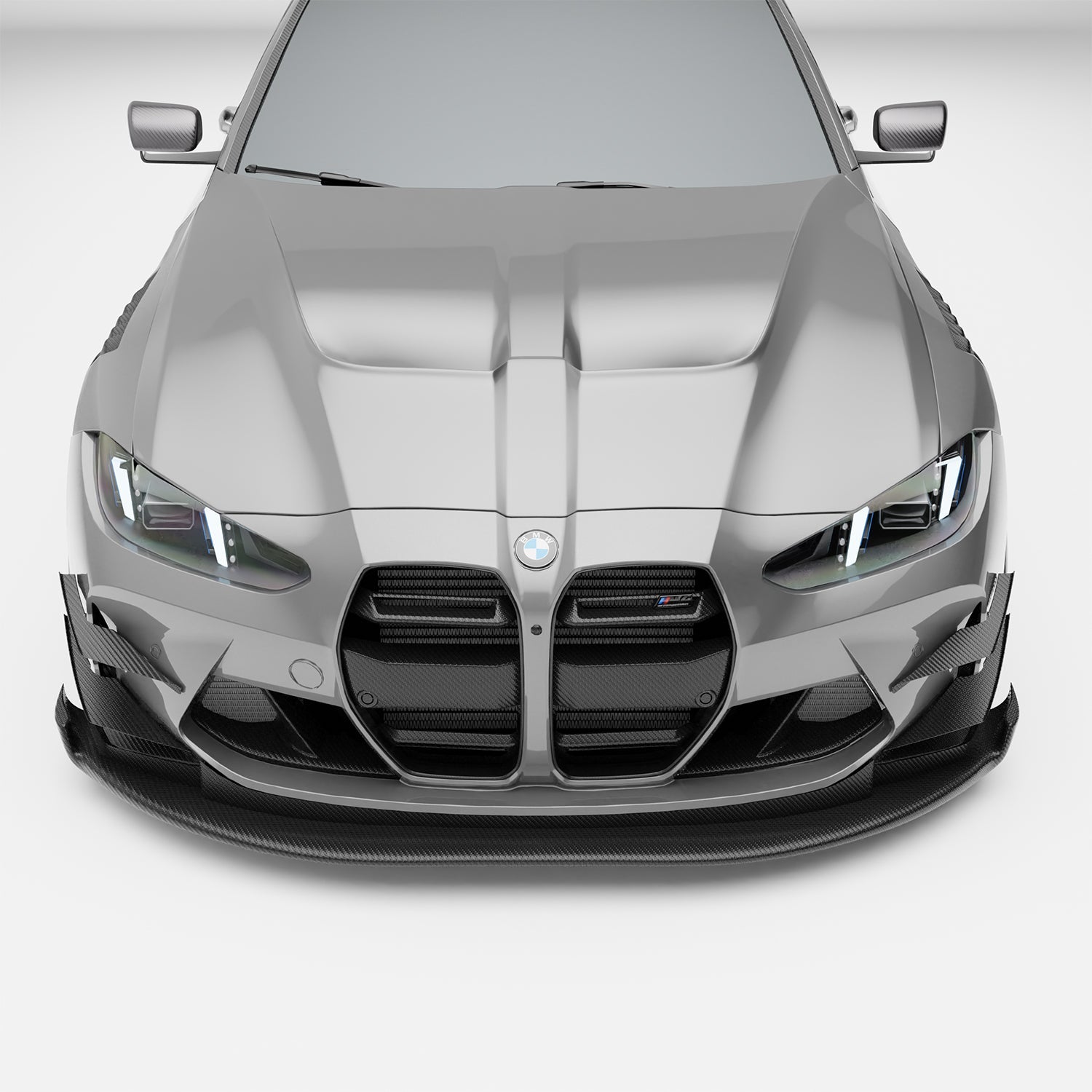 BMW M4 G82 Carbon Fiber Front Grill ( without ACC) - Revozport