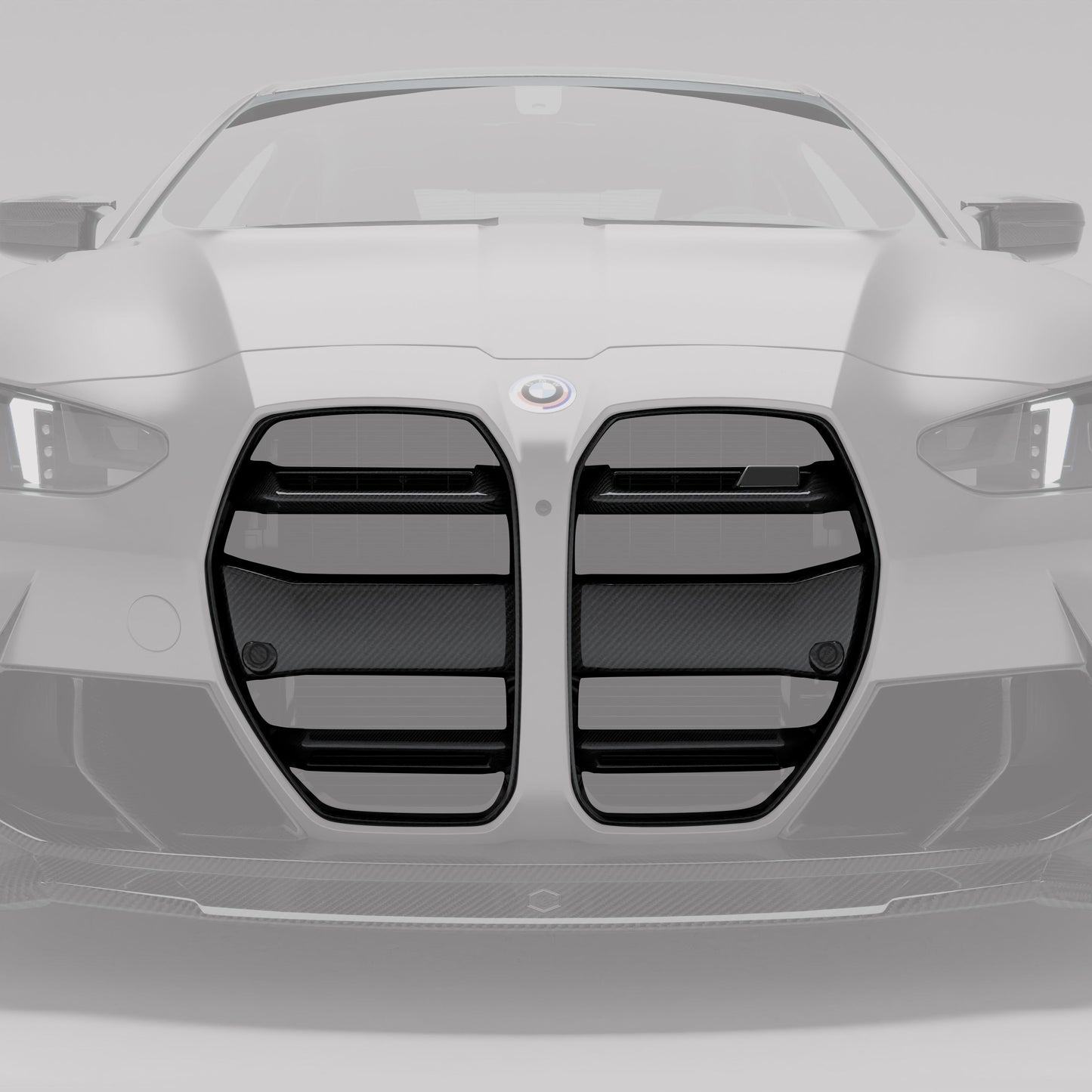 BMW M4 G82 Carbon Fiber Front Grill ( without ACC） - Revozport