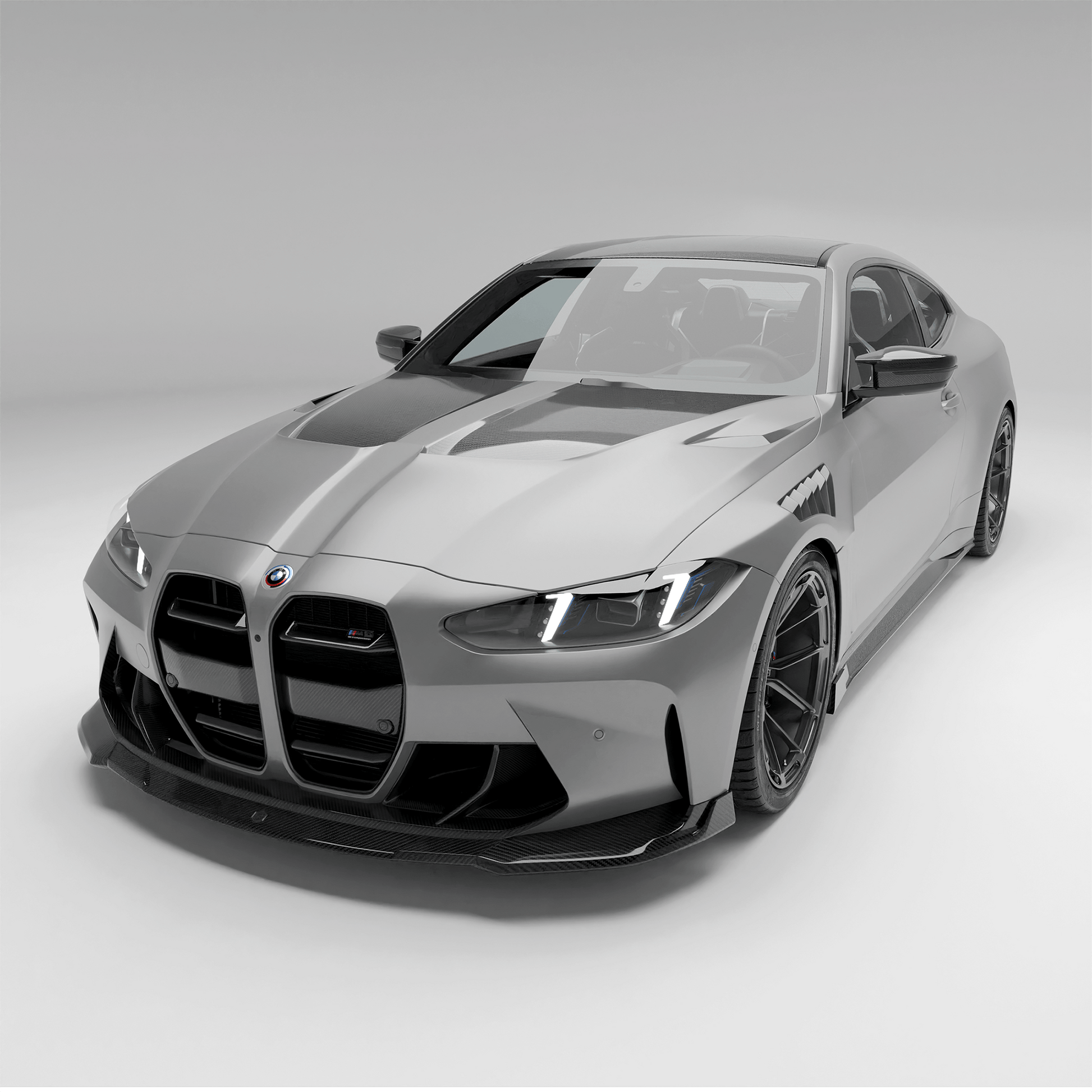 BMW M4 G82 Carbon Fiber Front Lip - Revozport