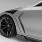 BMW M4 G82 Carbon Fiber Side Fenders - Revozport