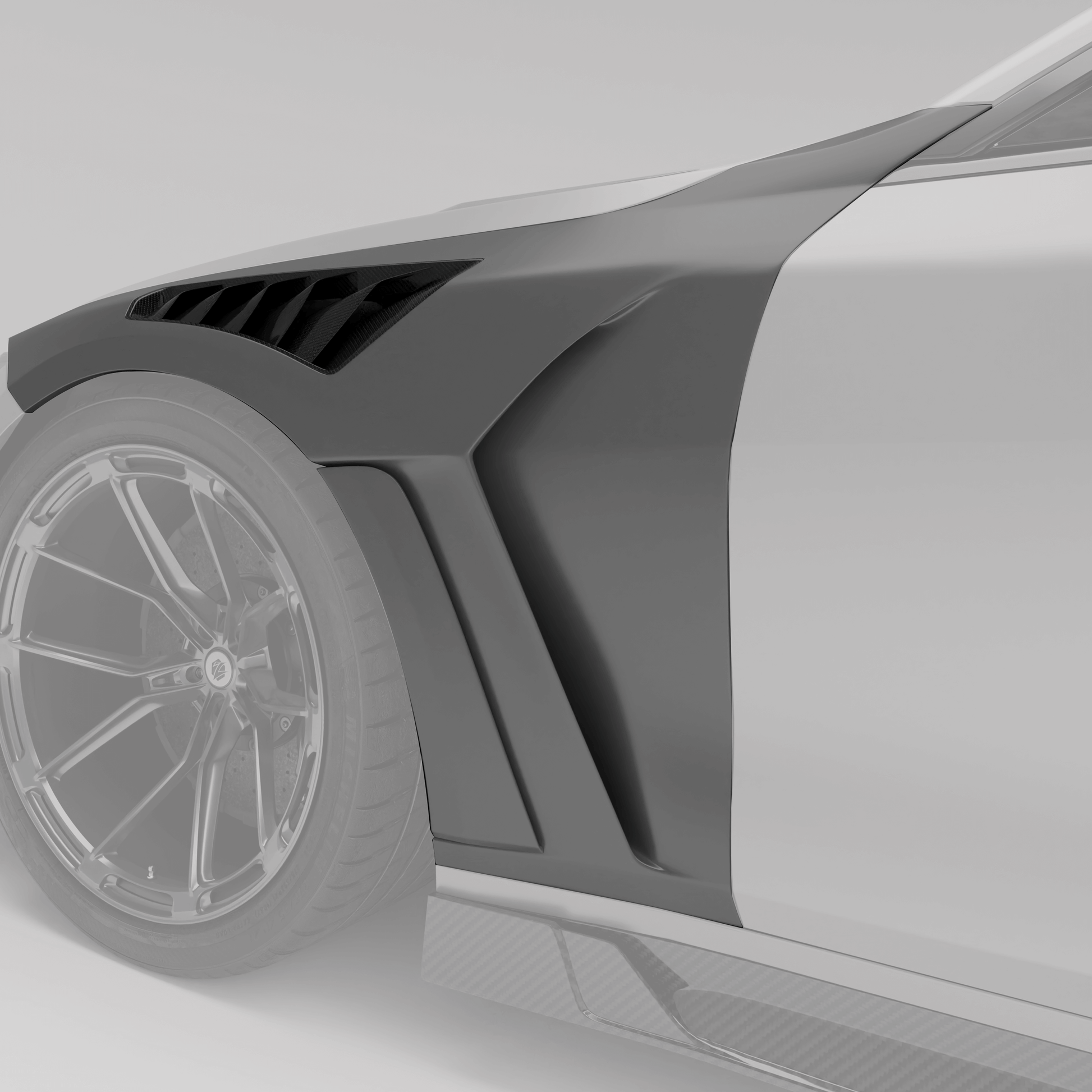 BMW M4 G82 Carbon Fiber Side Fenders - Revozport