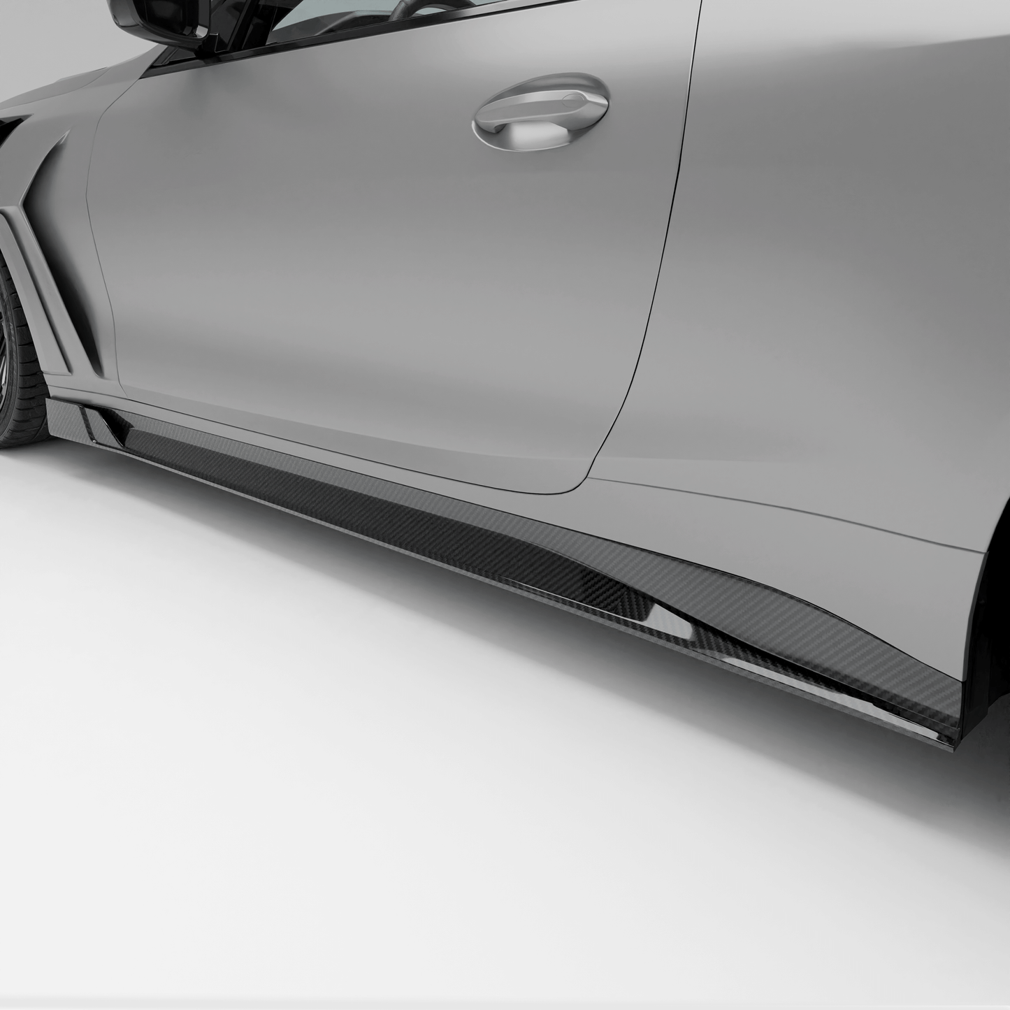 BMW M4 G82 Carbon Fiber Side Skirts - Revozport