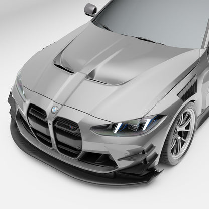 BMW M4 G82 Carbon Fiber Splitter & Air Dam - Revozport