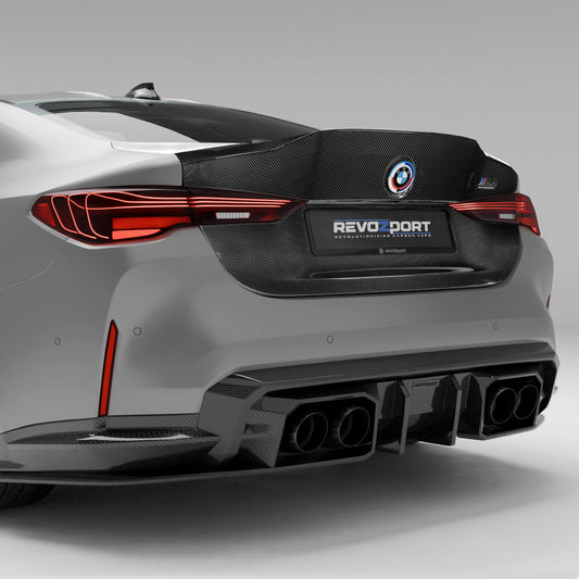 BMW M4 G82 Carbon Fiber Trunk Lid - Revozport