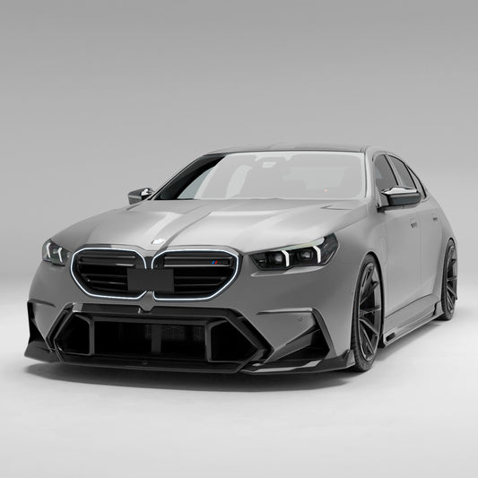 BMW M5 G90 Carbon Fiber Front Lip - Revozport
