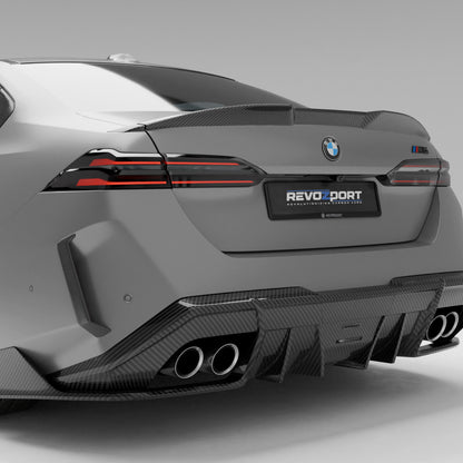 BMW M5 G90 Carbon Fiber Rear Canards - Revozport