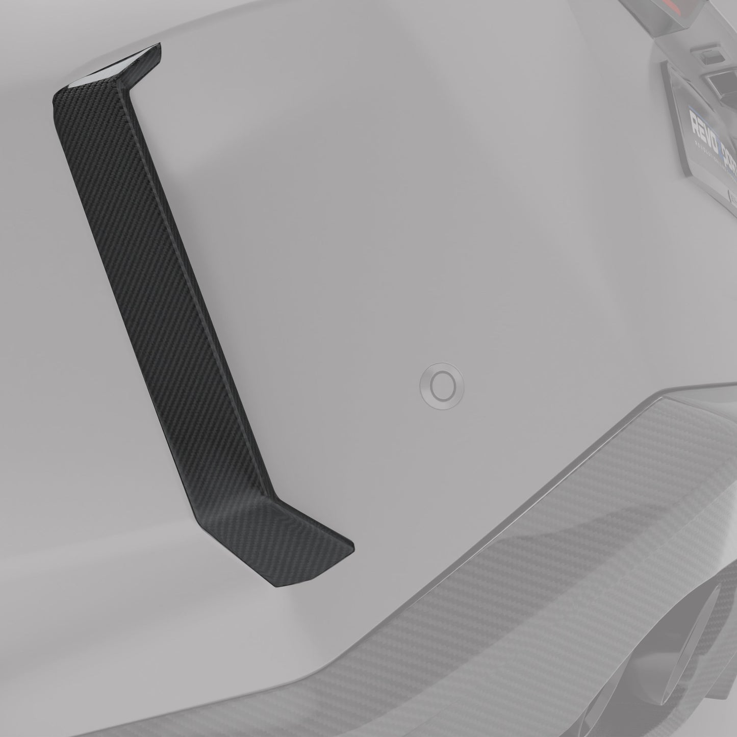BMW M5 G90 Carbon Fiber Rear Canards - Revozport