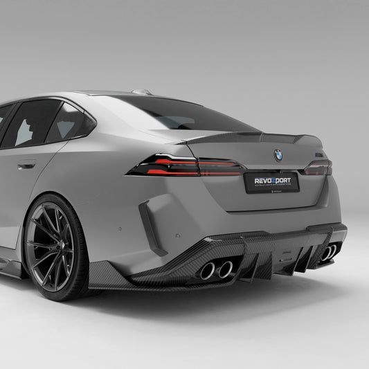 BMW M5 G90 Carbon Fiber Rear Diffuser - Revozport