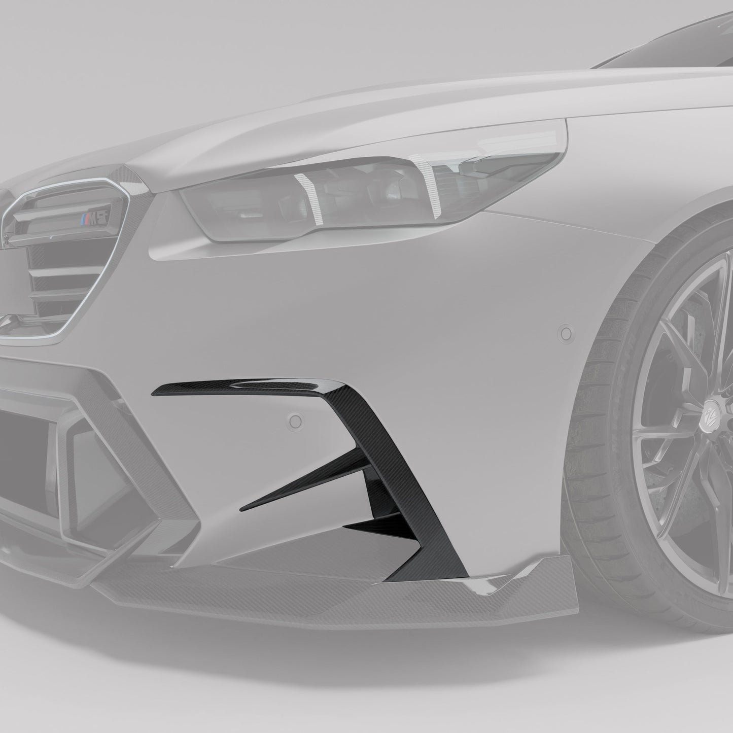 BMW M5 G99 Carbon Fiber Canards - Revozport