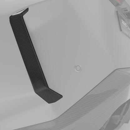 BMW M5 G99 Carbon Fiber Rear Canards - Revozport