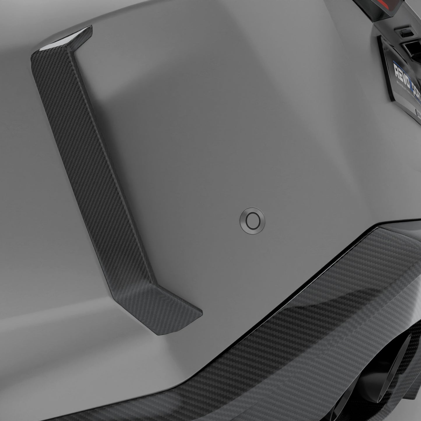 BMW M5 G99 Carbon Fiber Rear Canards - Revozport
