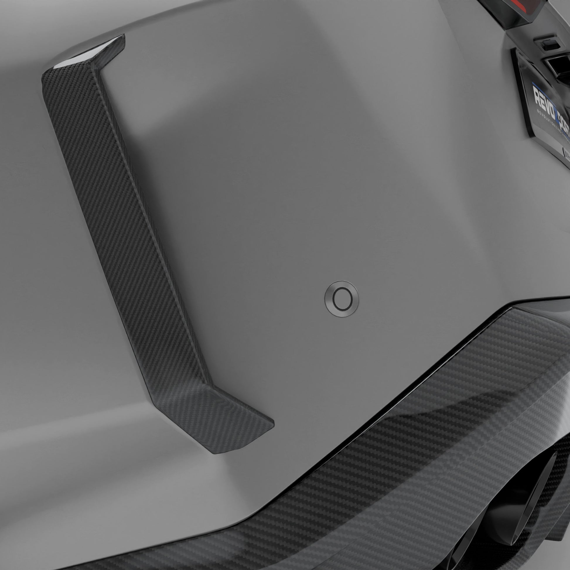BMW M5 G99 Carbon Fiber Rear Canards - Revozport