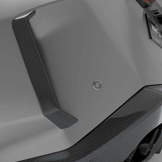BMW M5 G99 Carbon Fiber Rear Canards - Revozport