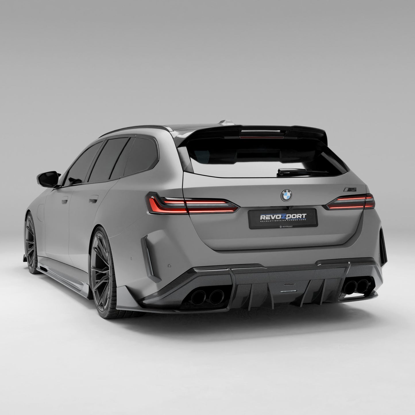 BMW M5 G99 Carbon Fiber Rear Canards - Revozport