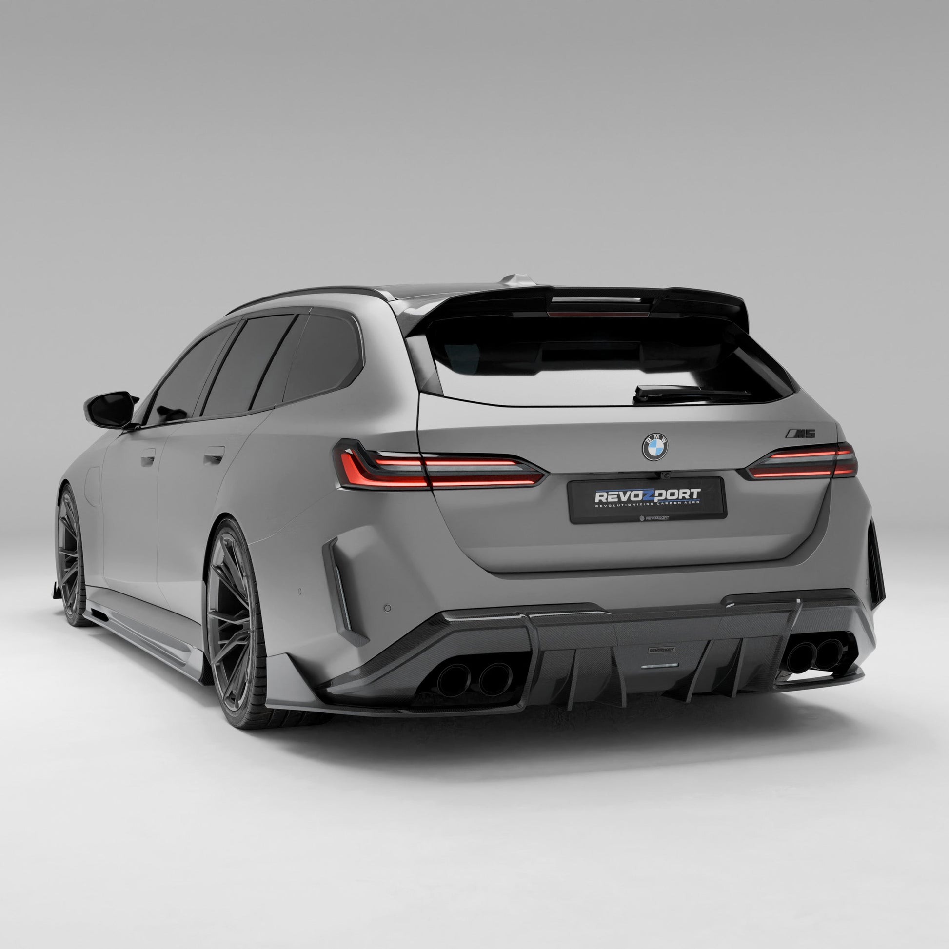 BMW M5 G99 Carbon Fiber Rear Canards - Revozport