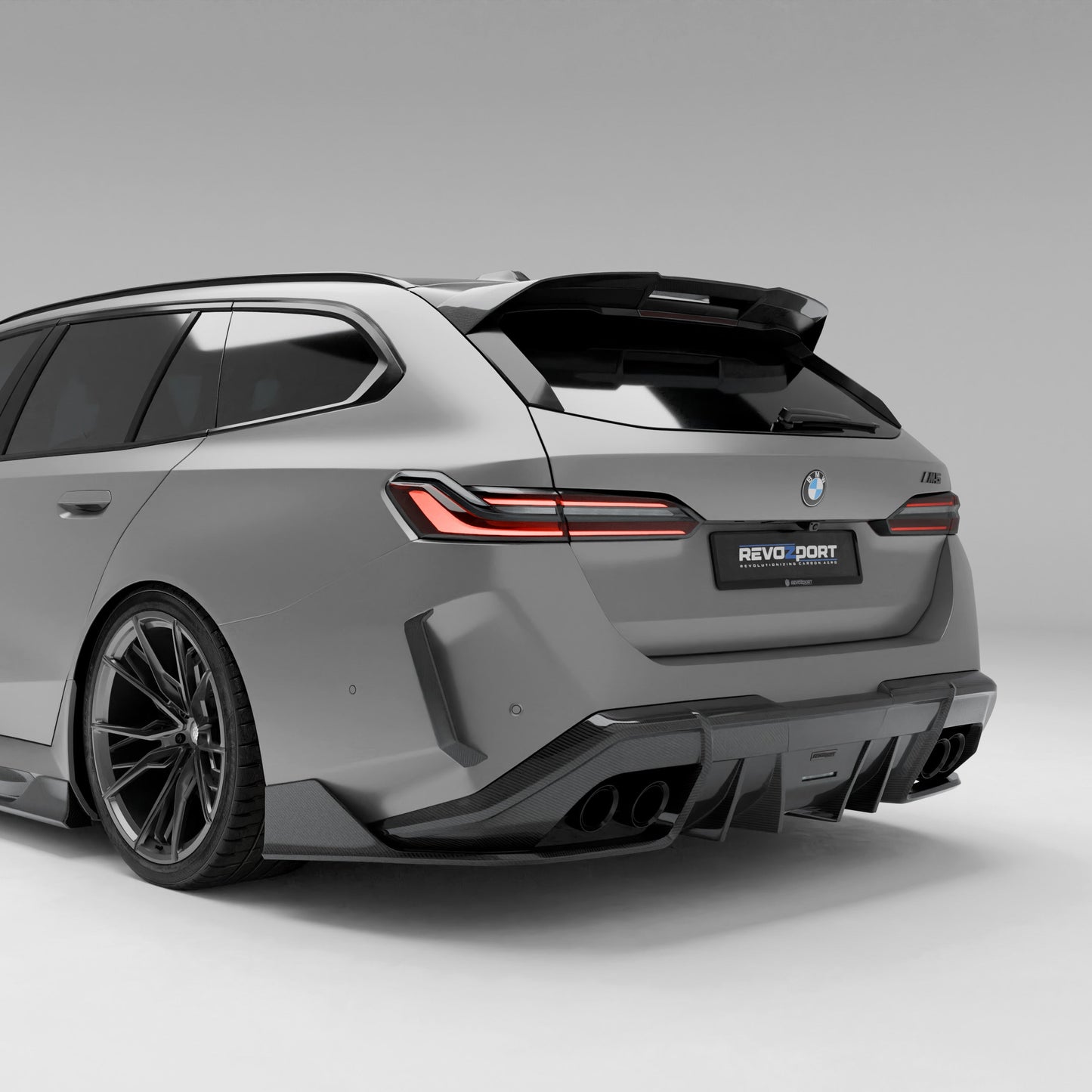 BMW M5 G99 Carbon Fiber Rear Diffuser - Revozport