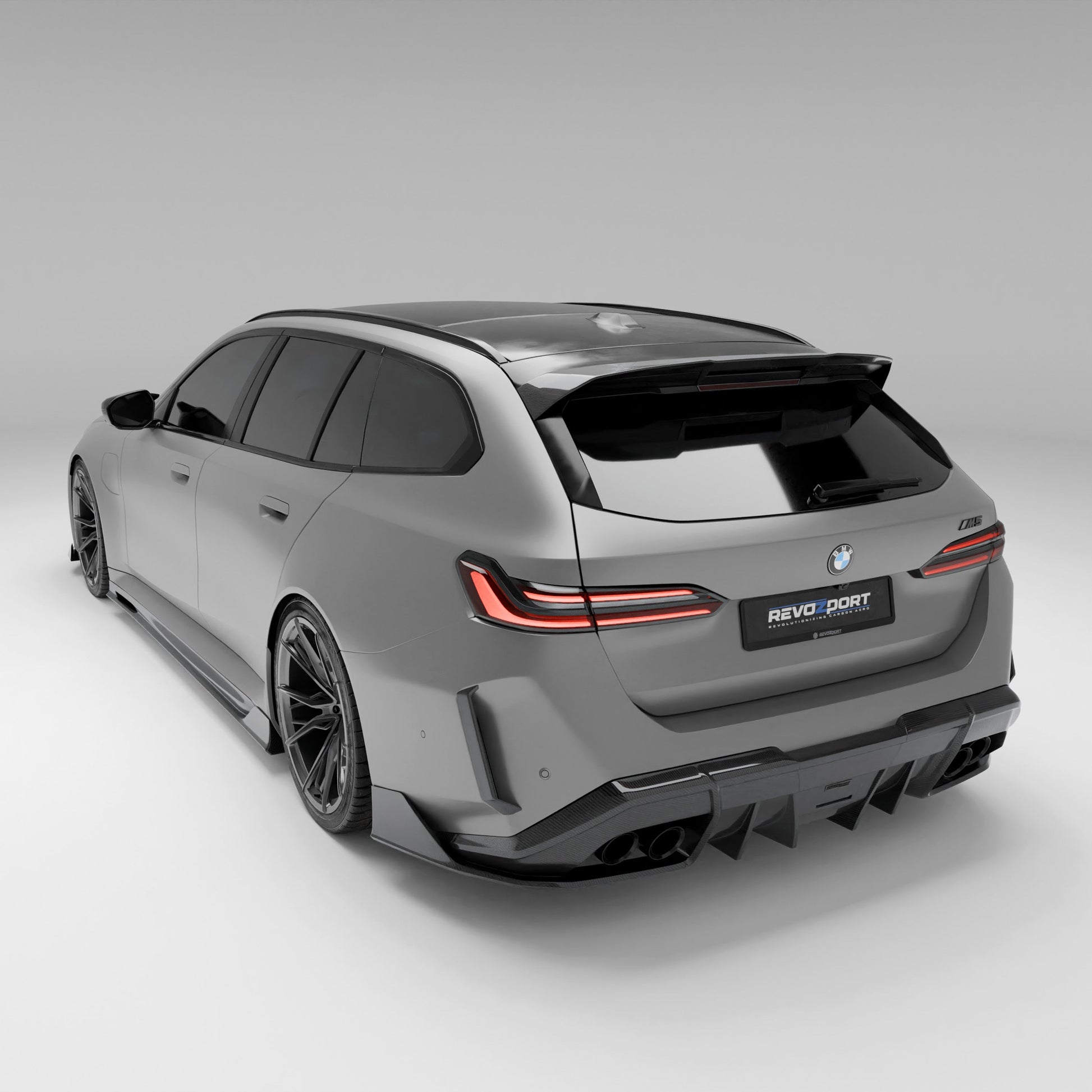 BMW M5 G99 Carbon Fiber Rear Diffuser - Revozport