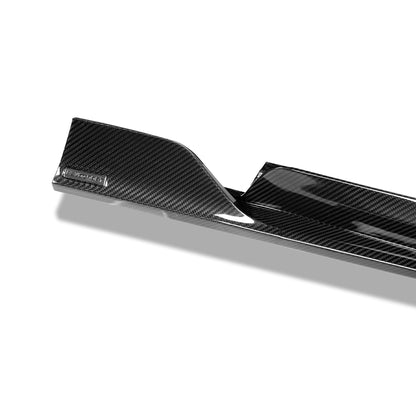 BMW M5 G90 Carbon Fiber Side Skirts - Revozport