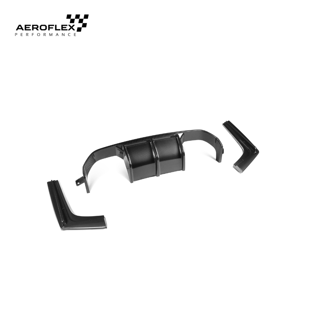 F80-F82 V Style Carbon Fiber Rear Diffuser (AFP)