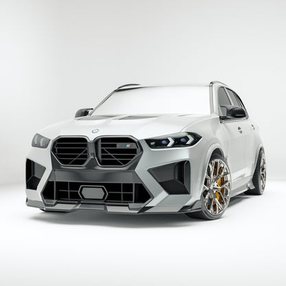 BMW X5M F95 LCI Carbon Fiber Front Lip - Revozport