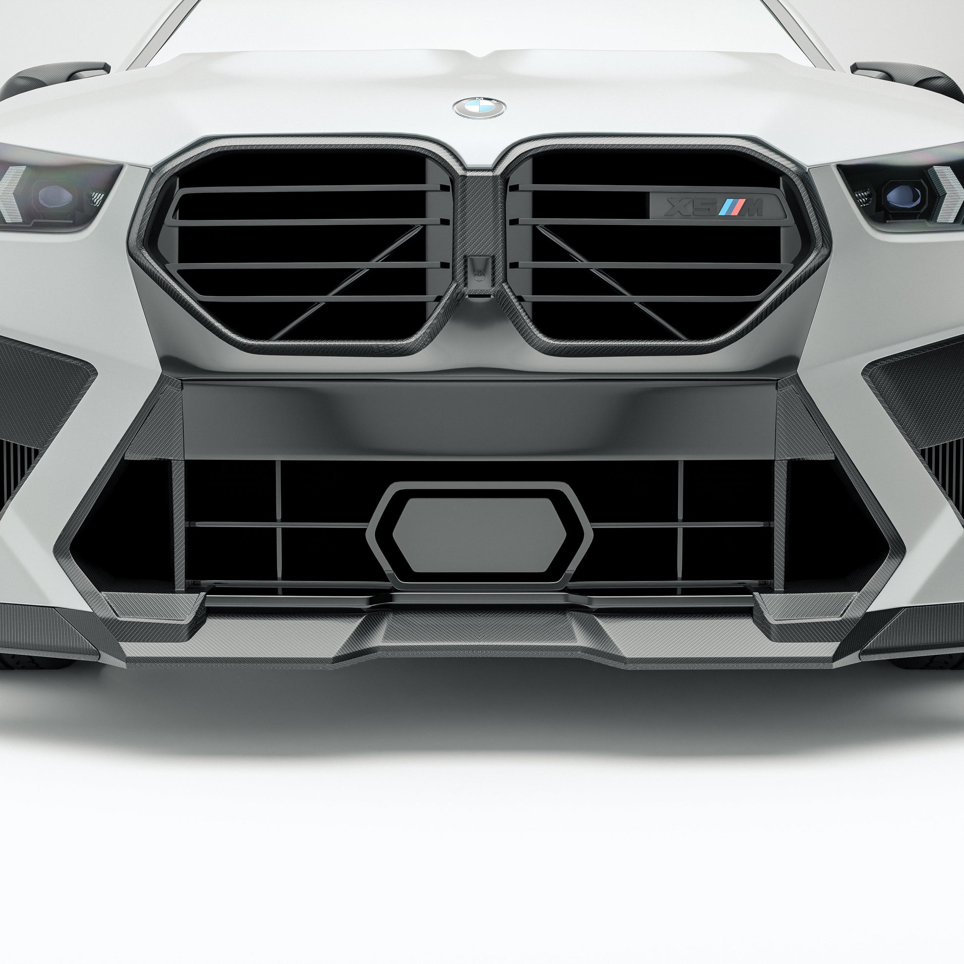 BMW X5M F95 LCI Carbon Fiber Front Vents - Revozport