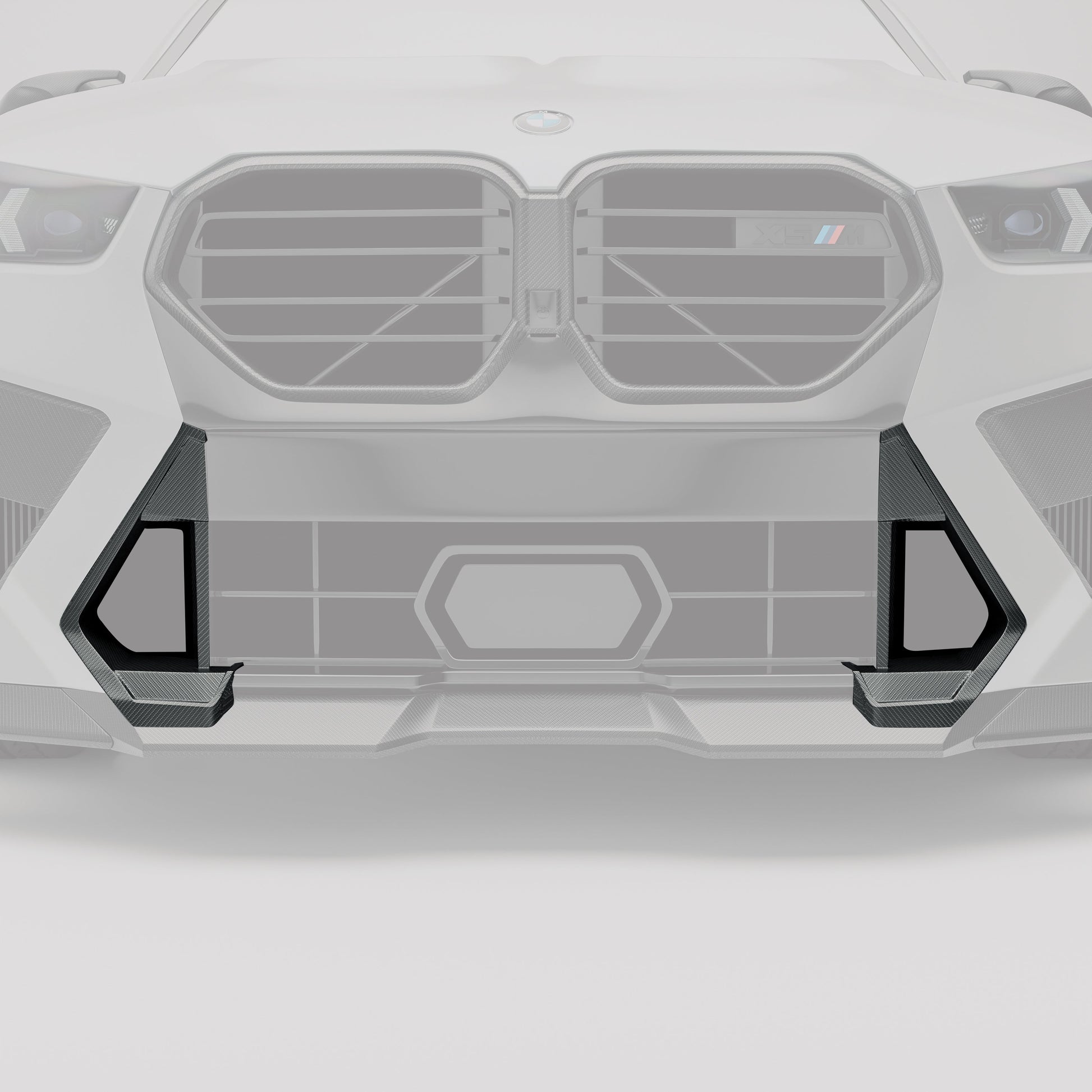 BMW X5M F95 LCI Carbon Fiber Front Vents - Revozport