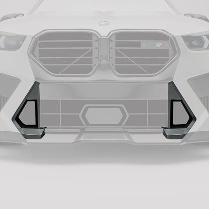 BMW X5M F95 LCI Carbon Fiber Front Vents - Revozport