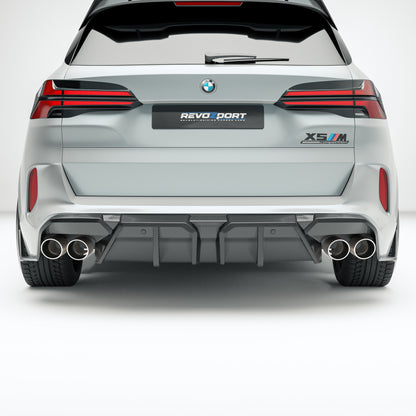 BMW X5M F95 LCI Carbon Fiber Rear Diffuser - Revozport