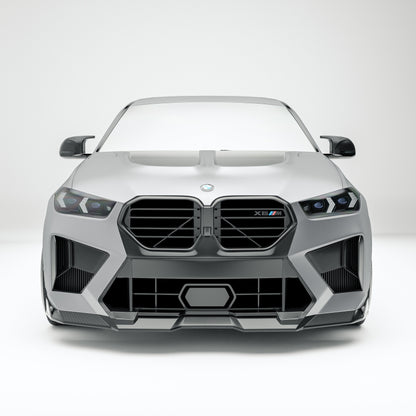 BMW X6M F96 LCI Carbon Fiber Front Vents - Revozport