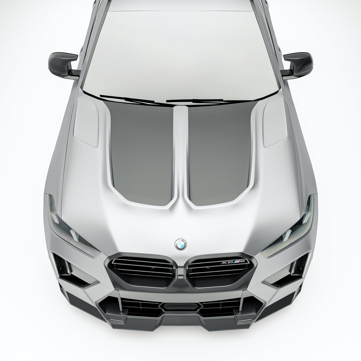 BMW X6M F96 LCI Carbon Fiber Hood - Revozport