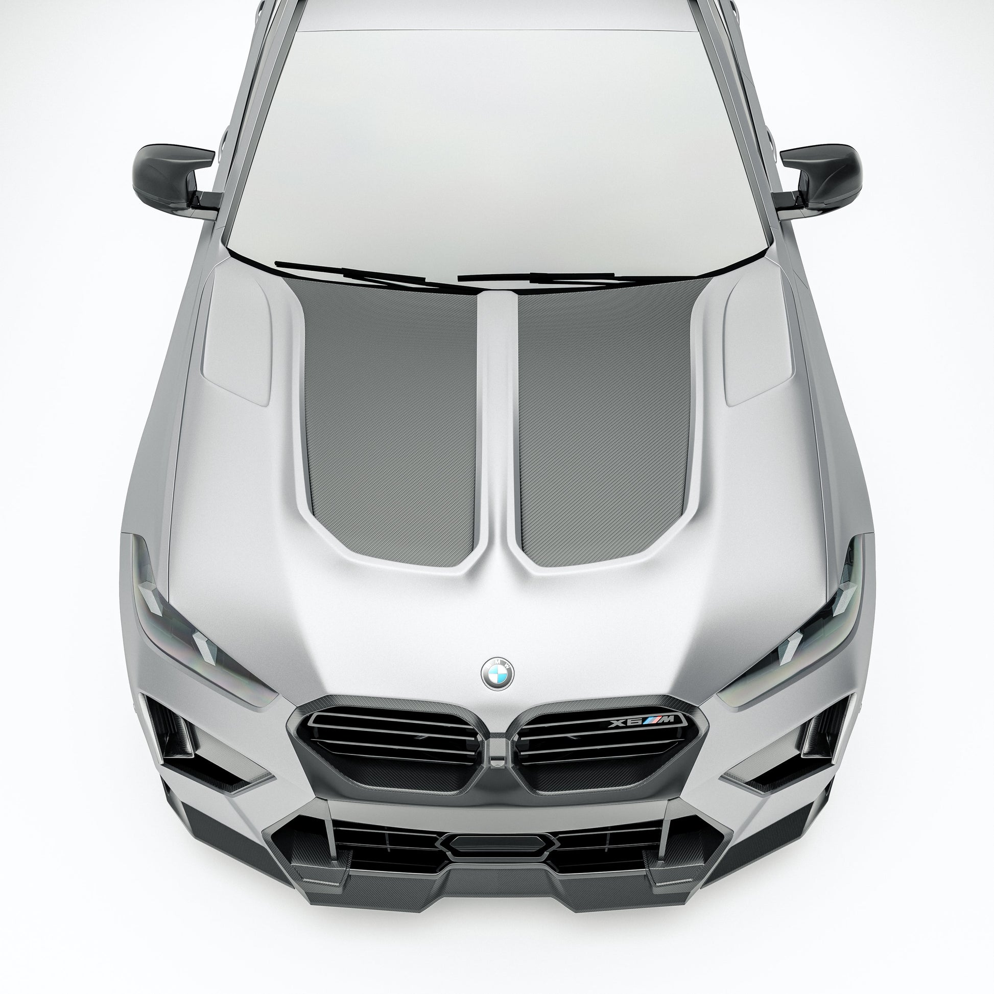 BMW X6M F96 LCI Carbon Fiber Hood - Revozport