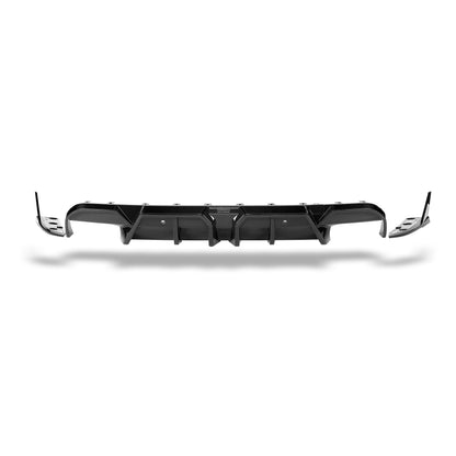 BMW X6M F96 LCI Carbon Fiber Rear Diffuser - Revozport