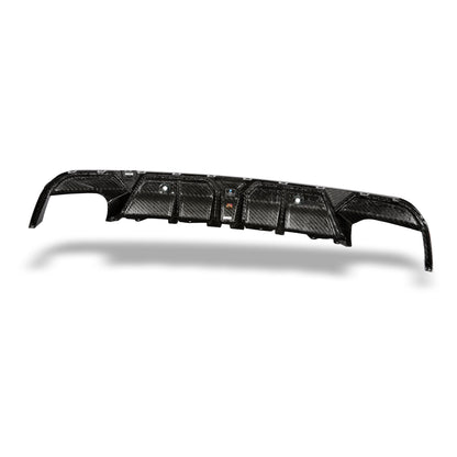 BMW X6M F96 LCI Carbon Fiber Rear Diffuser - Revozport