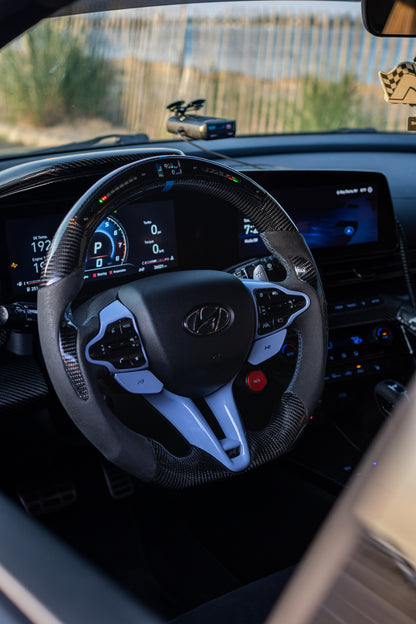 Elantra N/Veloster N/Kona N Custom Carbon Fiber Steering Wheel