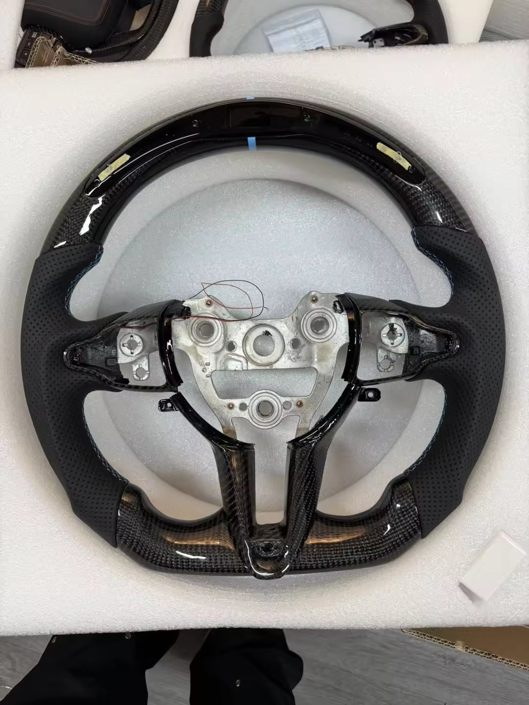 (In Stock) Hyundai Elantra N Custom Steering Wheel Base + Shift Lights
