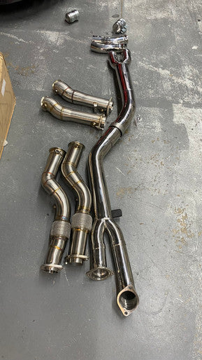 MAD BMW S58 3.5" Fat Boy Downpipes  M2 M3 M4  G87 G80 G82 G83