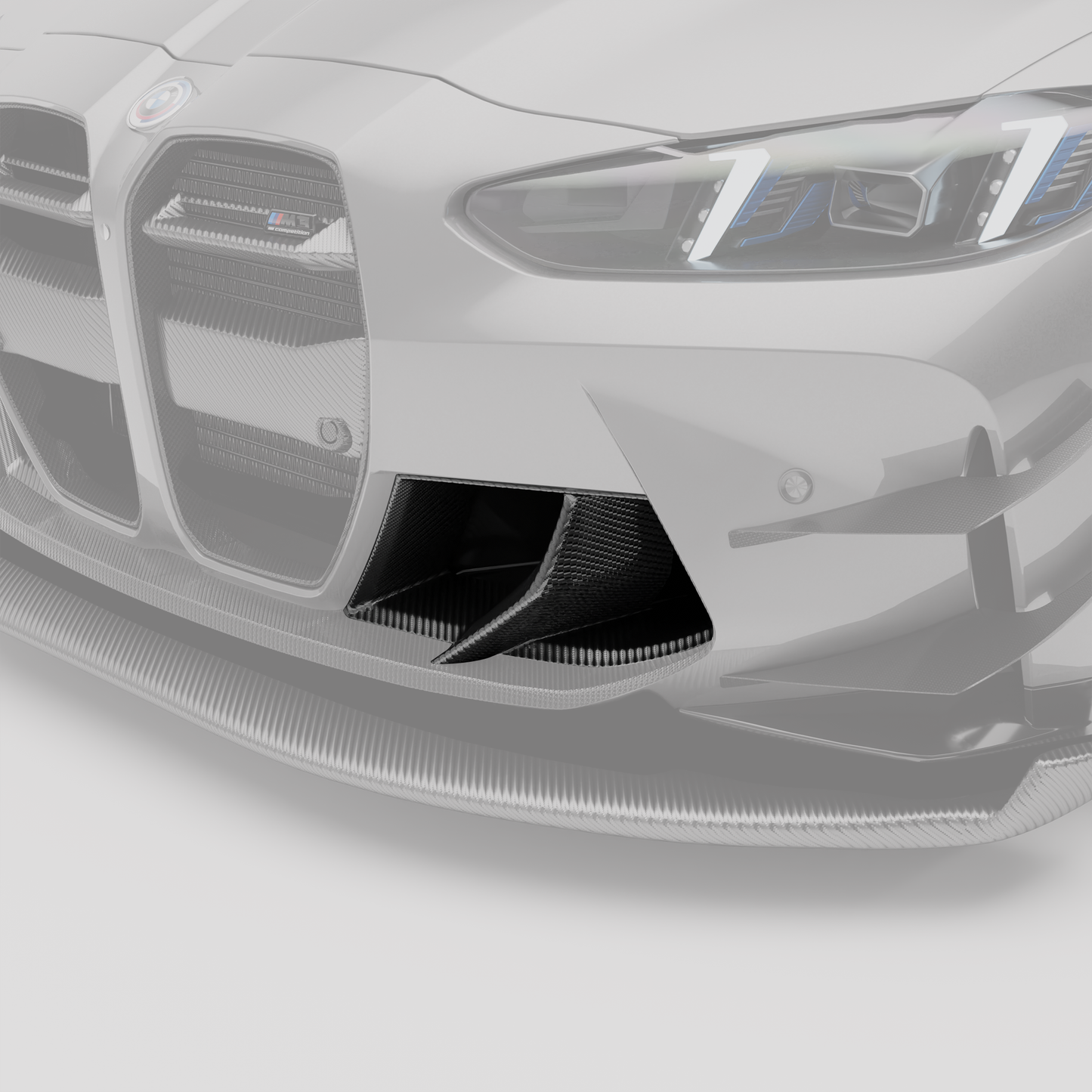 BMW M3 G80 Carbon Fiber Front Vents - Revozport