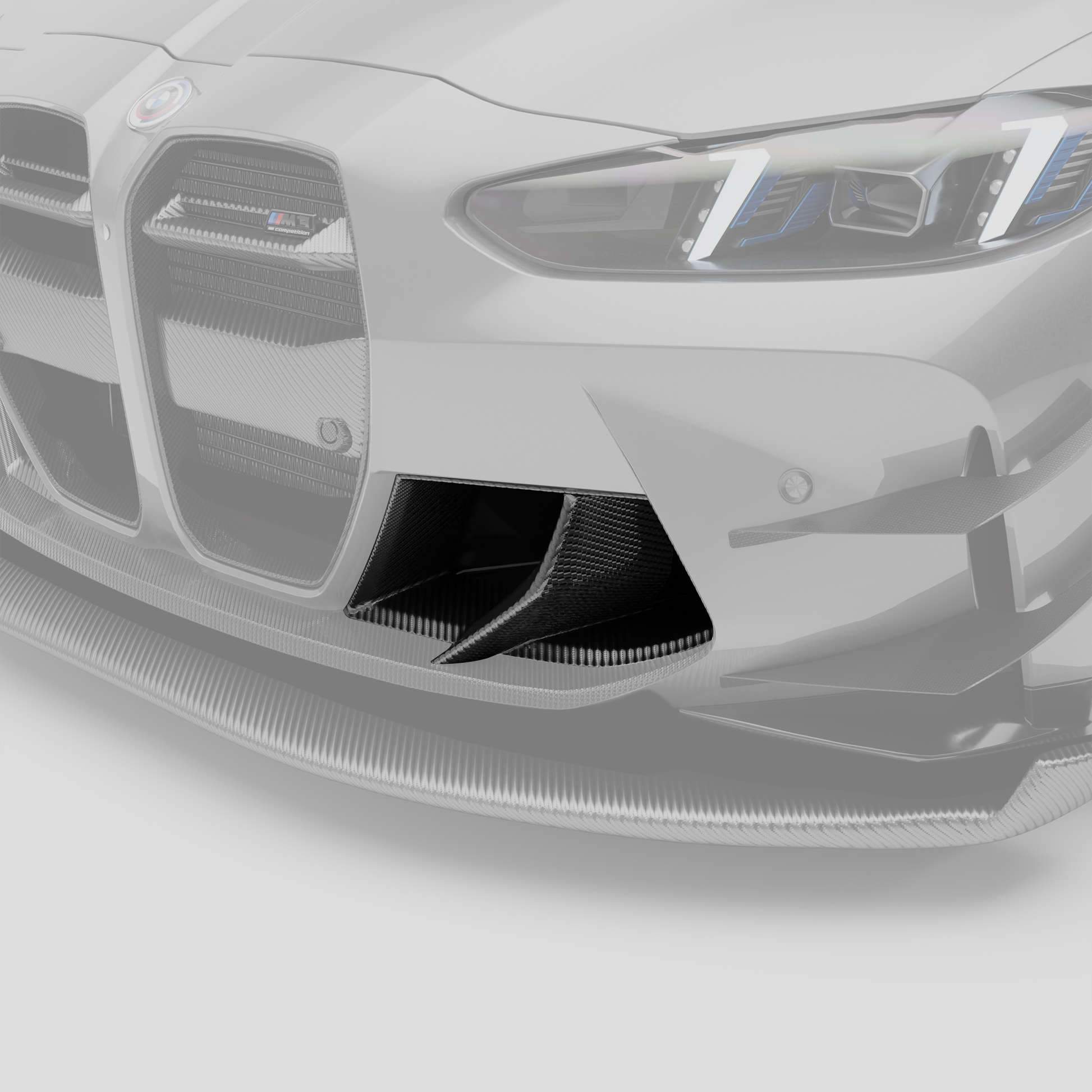 BMW M3 G80 Carbon Fiber Front Vents - Revozport