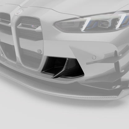 BMW M3 G80 Carbon Fiber Front Vents - Revozport