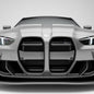 BMW M3 G80 Carbon Fiber Front Grill (without ACC) For Racing- Revozport