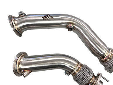 MAD BMW S55 Downpipes M2C M3 M4 W/ Flex Section