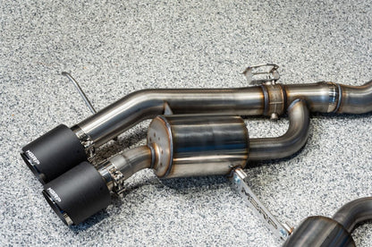 MBRP 2021+ BMW G8X M3/M4 3in Axle Back Dual Rear Exit - S45033CF