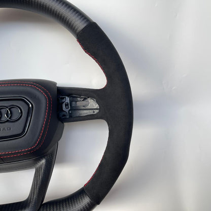 Audi RS3 Custom Carbon Fiber Steering Wheel (8Y/2022-2024)