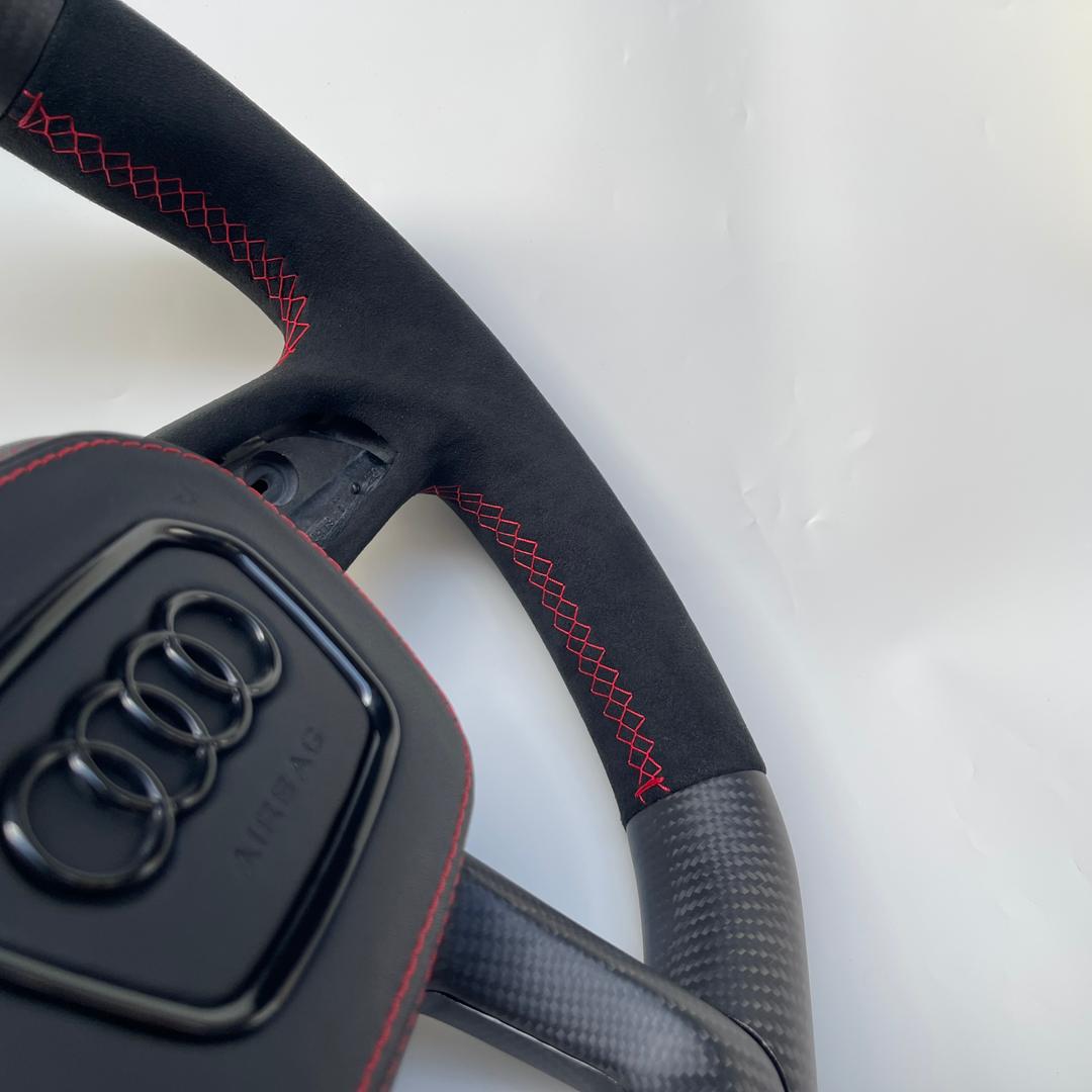 Audi RS3 Custom Carbon Fiber Steering Wheel (8Y/2022-2024)