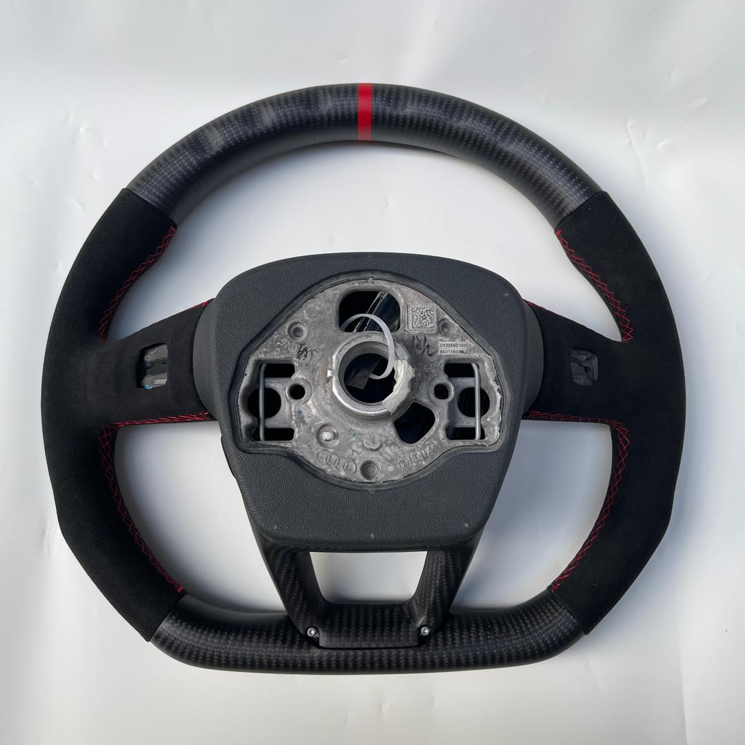 Audi RS3 Custom Carbon Fiber Steering Wheel (8Y/2022-2024)